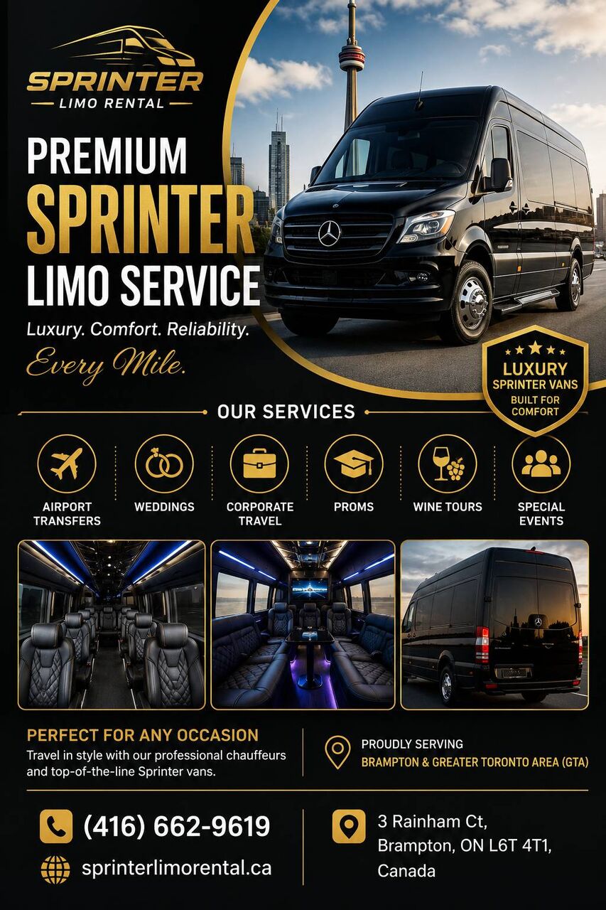 Brampton, Travel, Limo Services Brampton, ON
