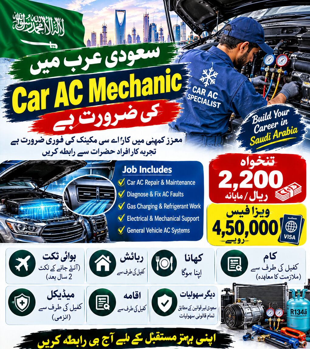 Madinah, Jobs, Urgent Required