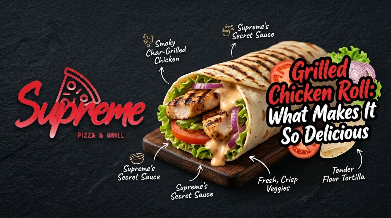U.S. Virgin Islands, Food & Drink, Grilled Chicken Roll: What Makes It So Delicious