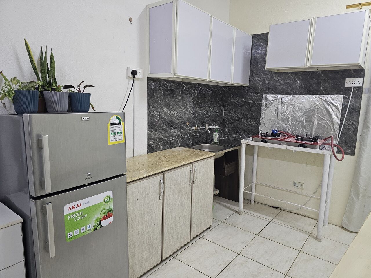 Jubail, Apartments, Flats, Houses & Villas, SAR 1300/month,  Furnished,  Studio,  Partitioned Studio Apartment For Single Small Family