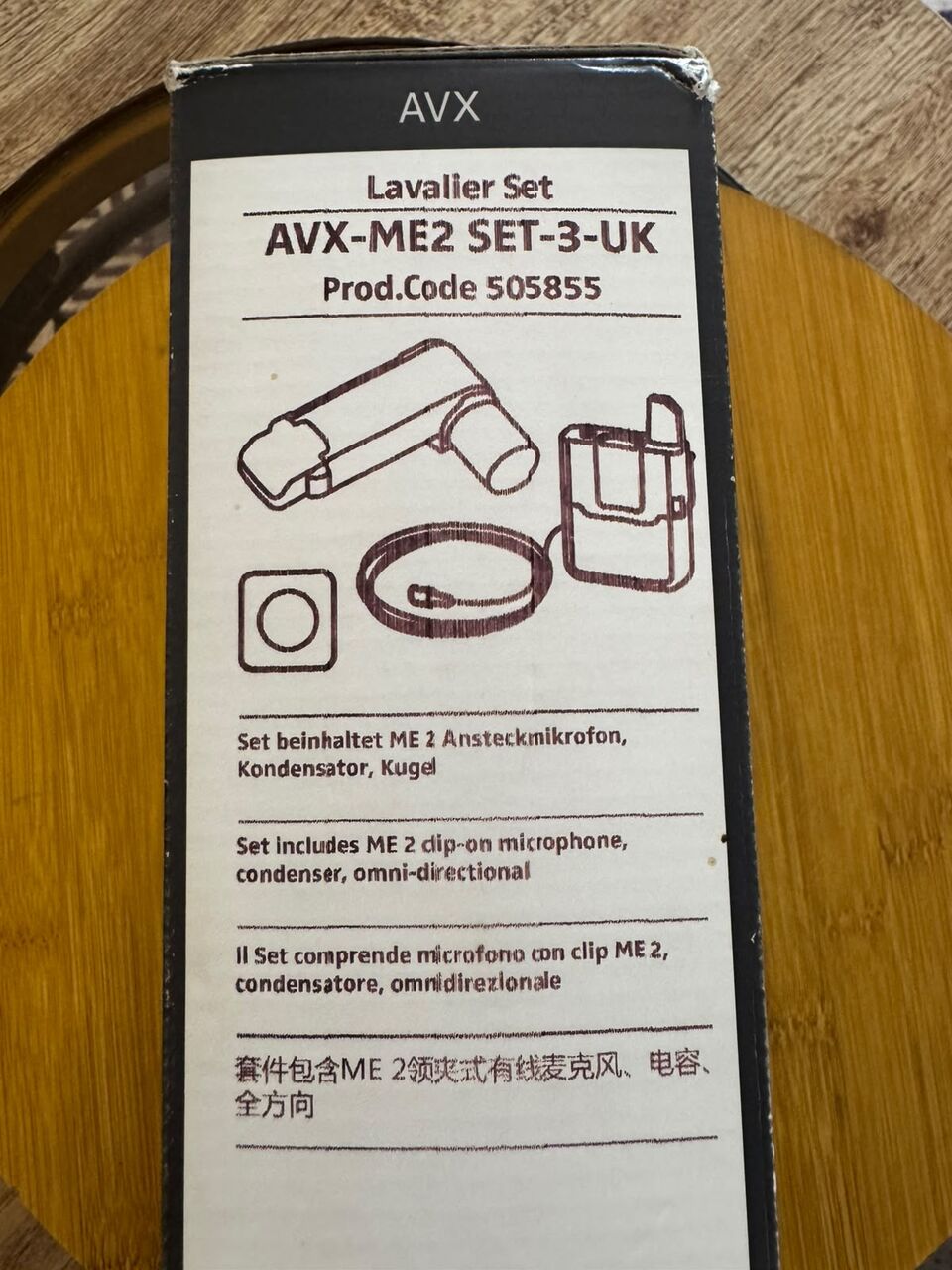 Riyadh, Photo & Video, SAR 2800,  🎙️ Sennheiser AVX-ME2 SET-3-UK — Professional Wireless Lavalier Microphone