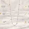 GBP 5750,  Premium Lab Grown Diamond Necklace: Beauty, Value & Sophistication
