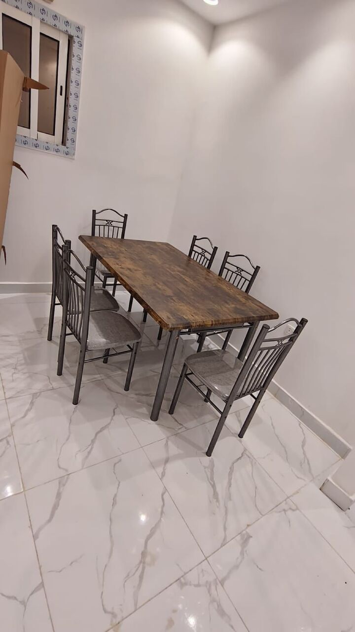 Al Safa, Furniture, Brand New Dining Table With 6 Chair Are Available In Multiple Colors And Designs.