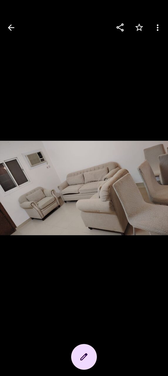 Hara, Furniture, SAR 500,  Modern Loynge Set -3 Pcs Sofa Set
