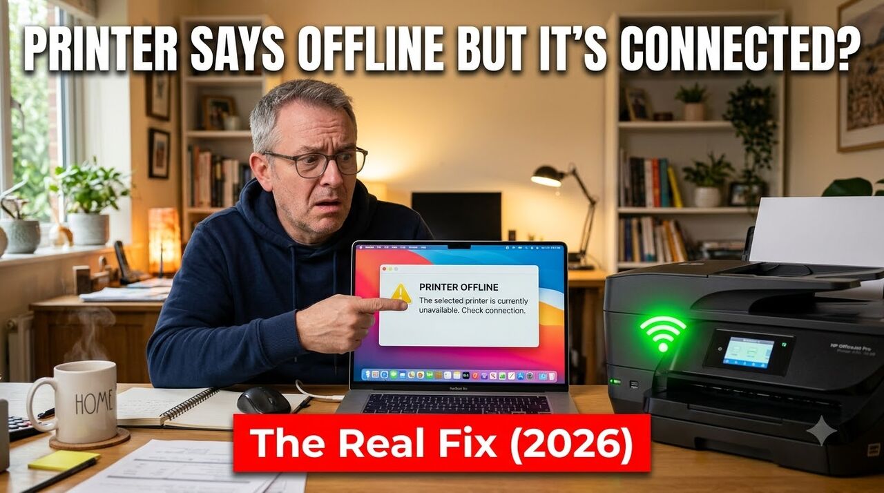 New York, Technical, Printer Says Offline But Is Connected &mdash; Real Fix (2026)