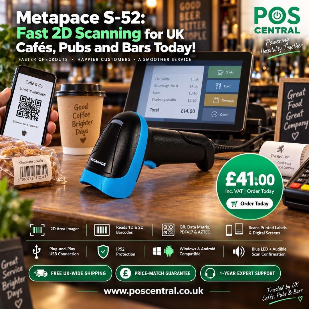 London, Computers, GBP 41,  Running A UK Shop? Get The Metapace S-52 Handheld Scanner