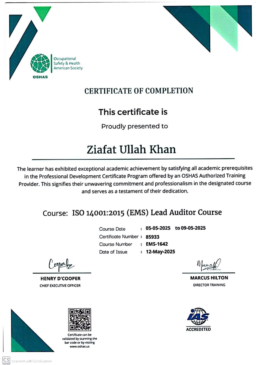 Turaif, Job Seekers, Safety Officer/ HSE Officer