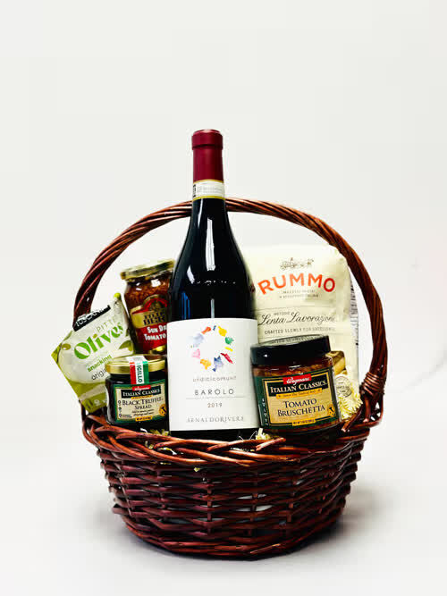 Washington DC, Food & Drink, Italian Wine And Food Gift Basket &ndash; Delivered Fast