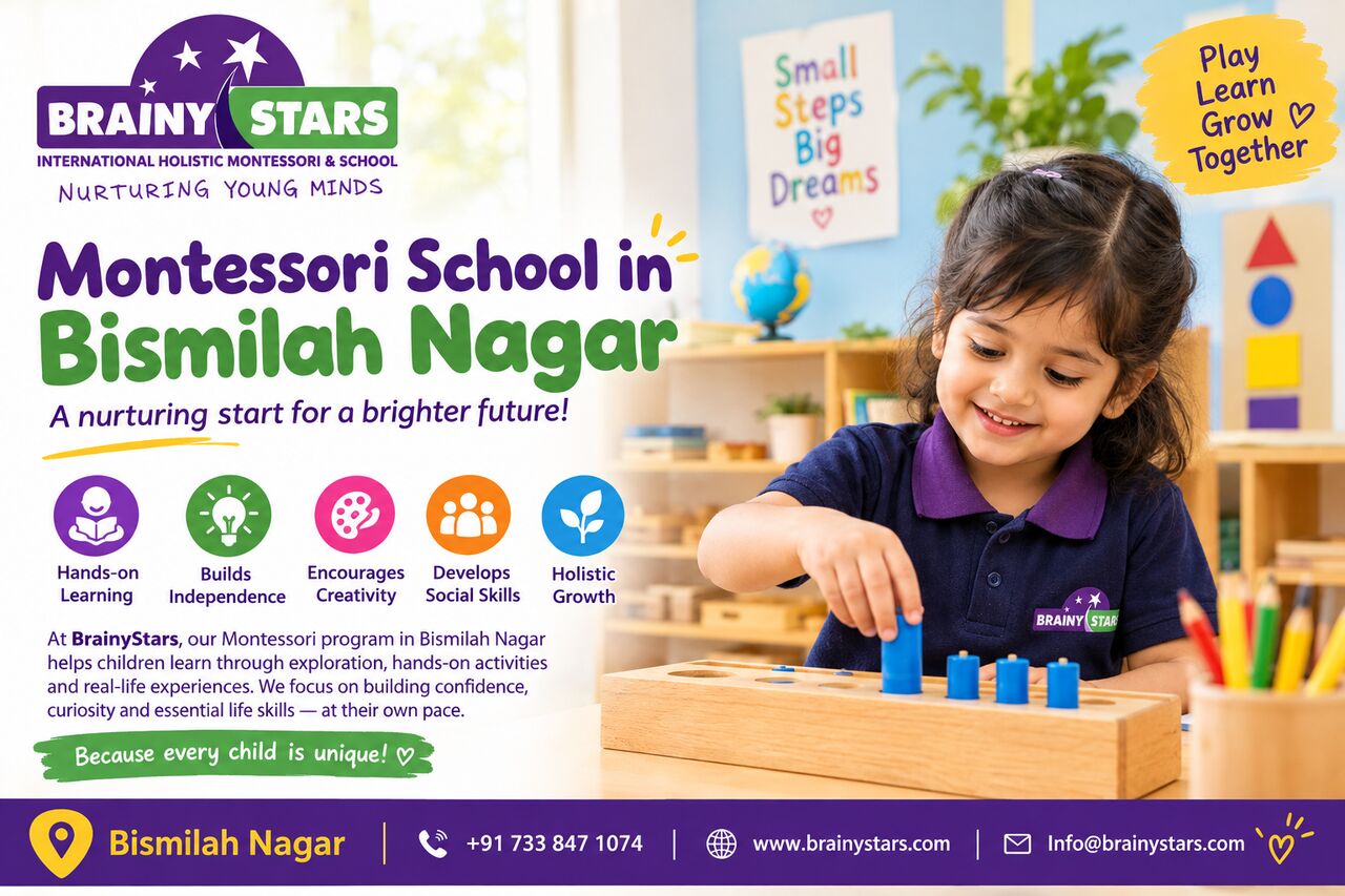 Bangalore, Education, Montessori School In Bismilah Nagar