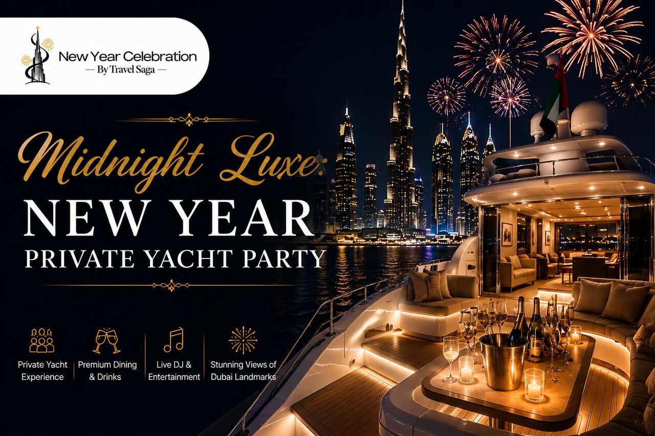Dubai, Travel, Midnight Luxe: New Year Private Yacht Party