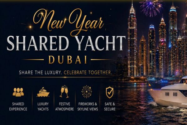 Dubai, Travel, Book New Year Shared Yacht Dubai With BBQ Dinner & DJ