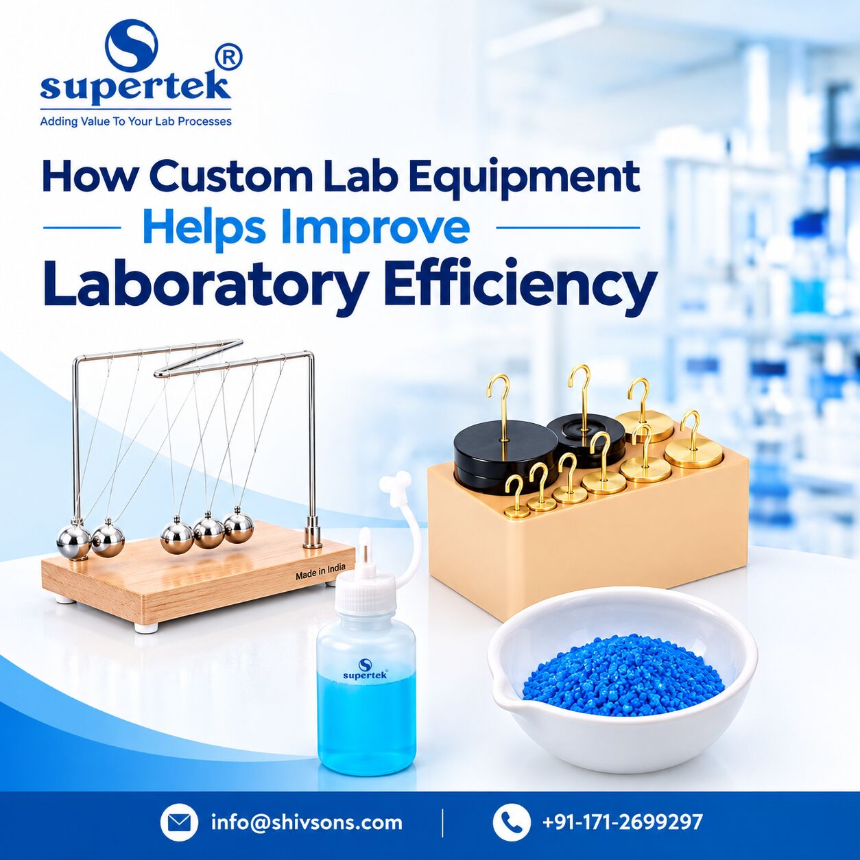 Mumbai, Materials, How Custom Lab Equipment Helps Improve Laboratory Efficiency