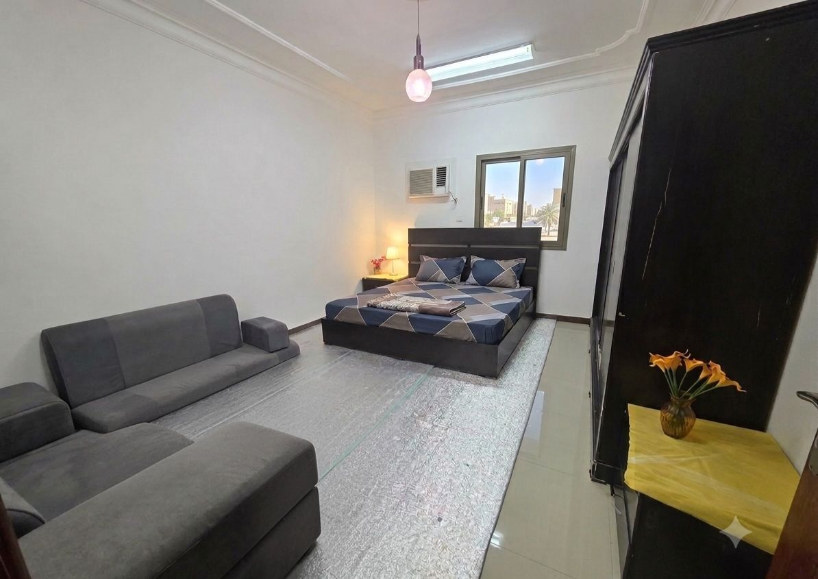 Al Yarmouk, Apartments, Flats, Houses & Villas, SAR 2000/month,  1 BR,  Affordable Furnished Private Portion For Rent