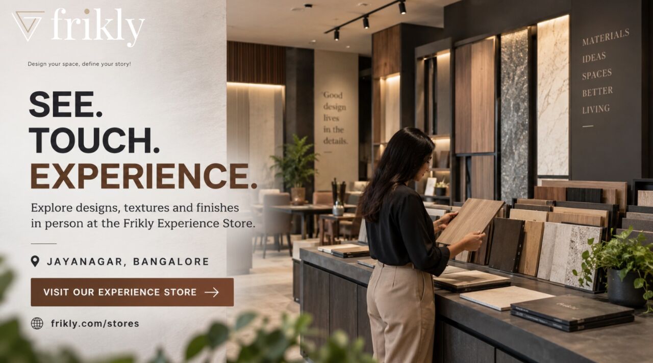 Bangalore, Materials, Frikly Experience Store For Interior Materials In Bangalore