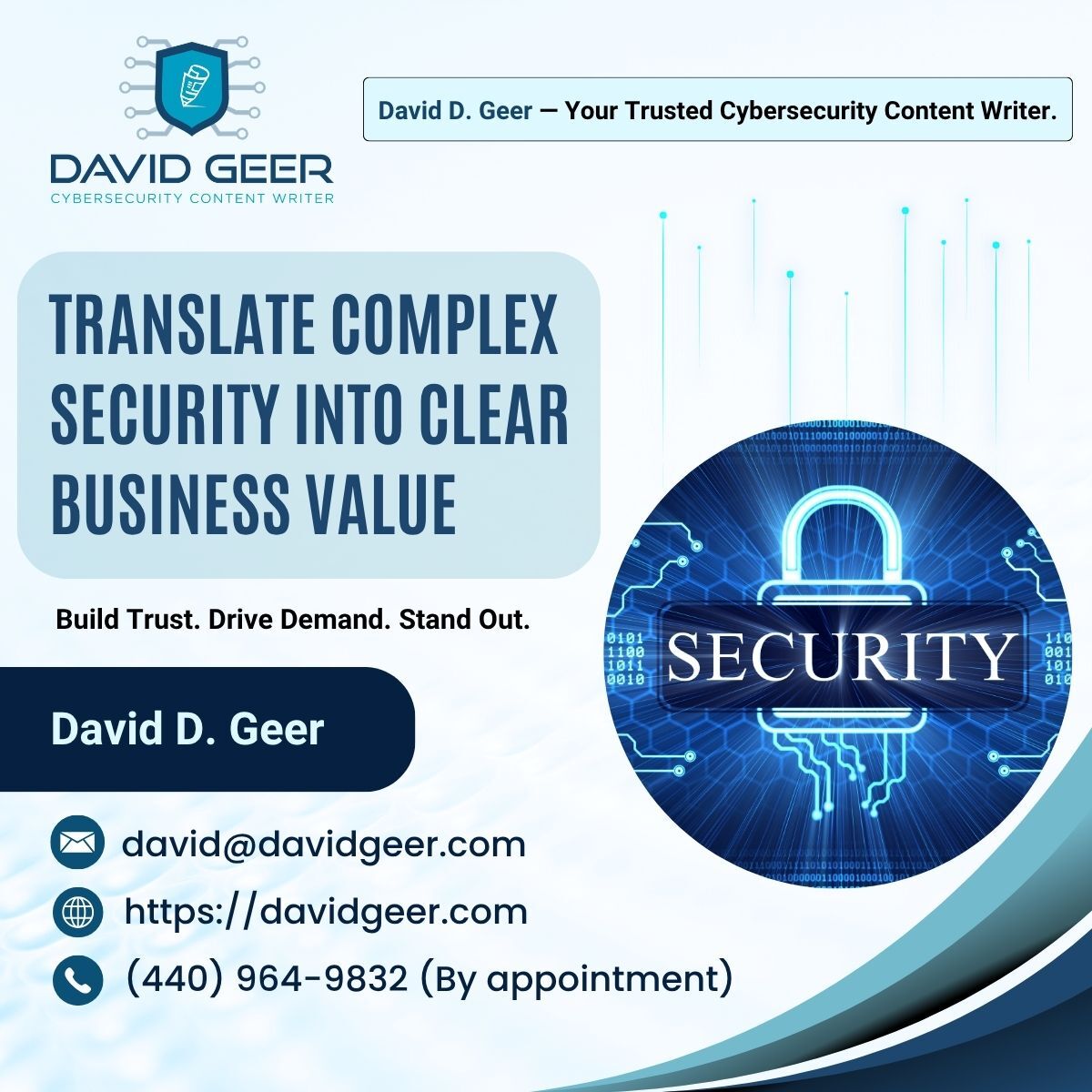New York, Security, Translate Complex Security Into Clear Business Value