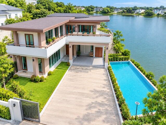 Bangkok, Villas, THB 68999,  107 Sq. Feet,  ทะเลสาบใหญ่ 100 ไร่บ้านเดี่ยวหรู2 ชั้น 4-5