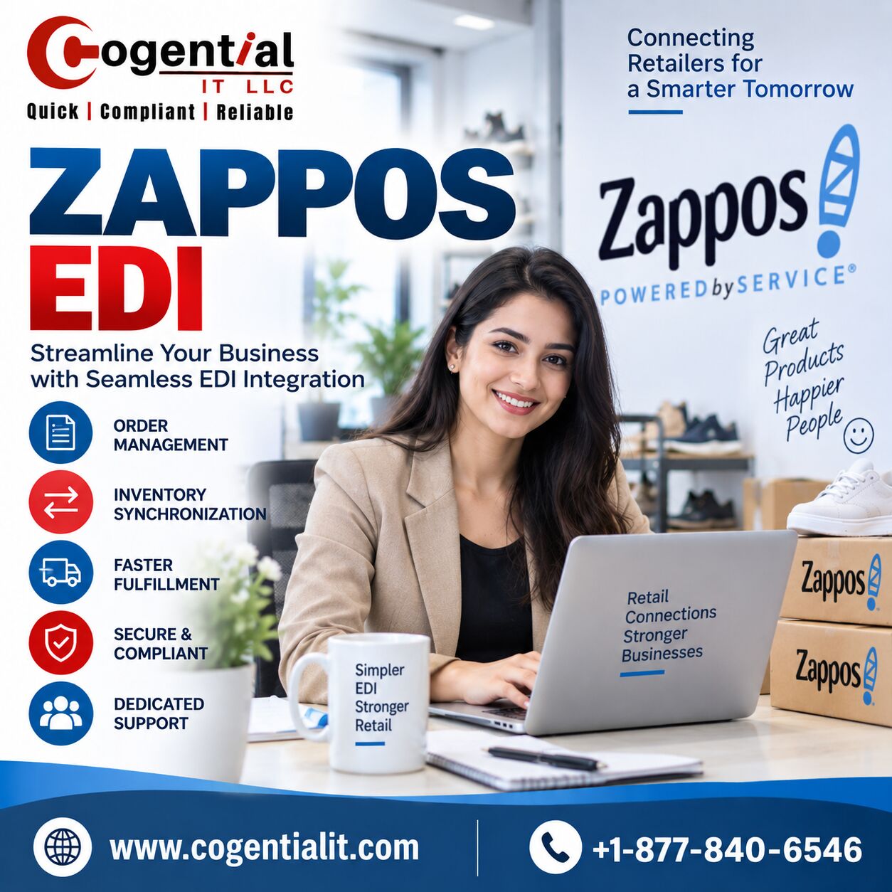 Washington DC, Temp Jobs, Zappos EDI Solutions For Seamless Business Data Exchange