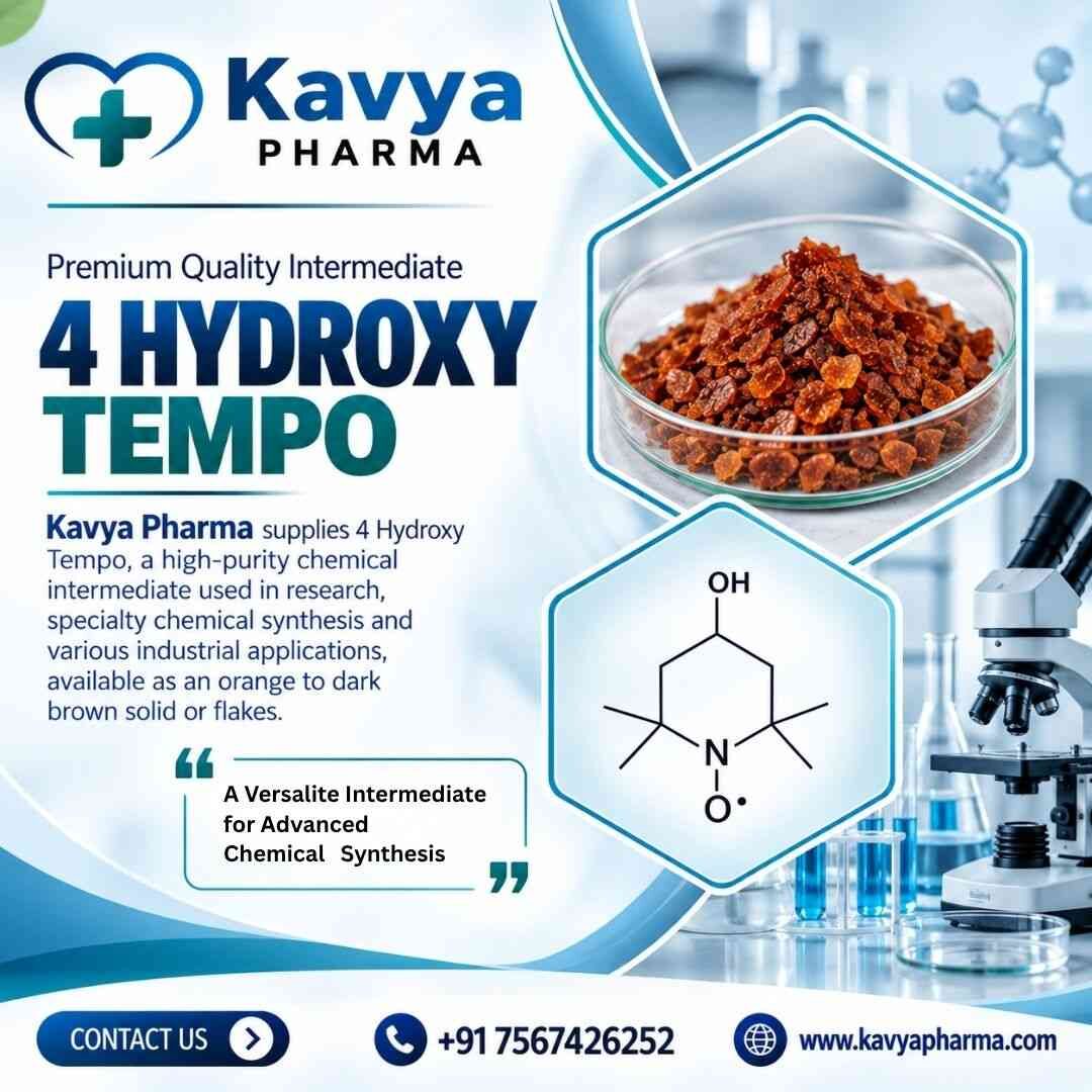 Ahmedabad, Health & Beauty Items, 4 Hydroxy Tempo | Kavya Pharma