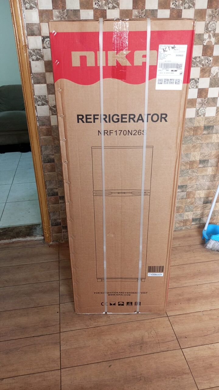 Khobar, Appliances, SAR 600,  Refrigerator With Freezer - Nikai 138L Compact (Brand New - Amazon)