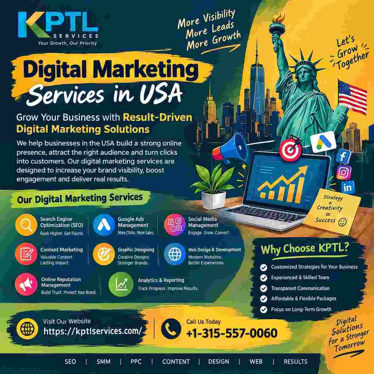 New York, Marketing, Digital Marketing Services In USA That Focus On Results