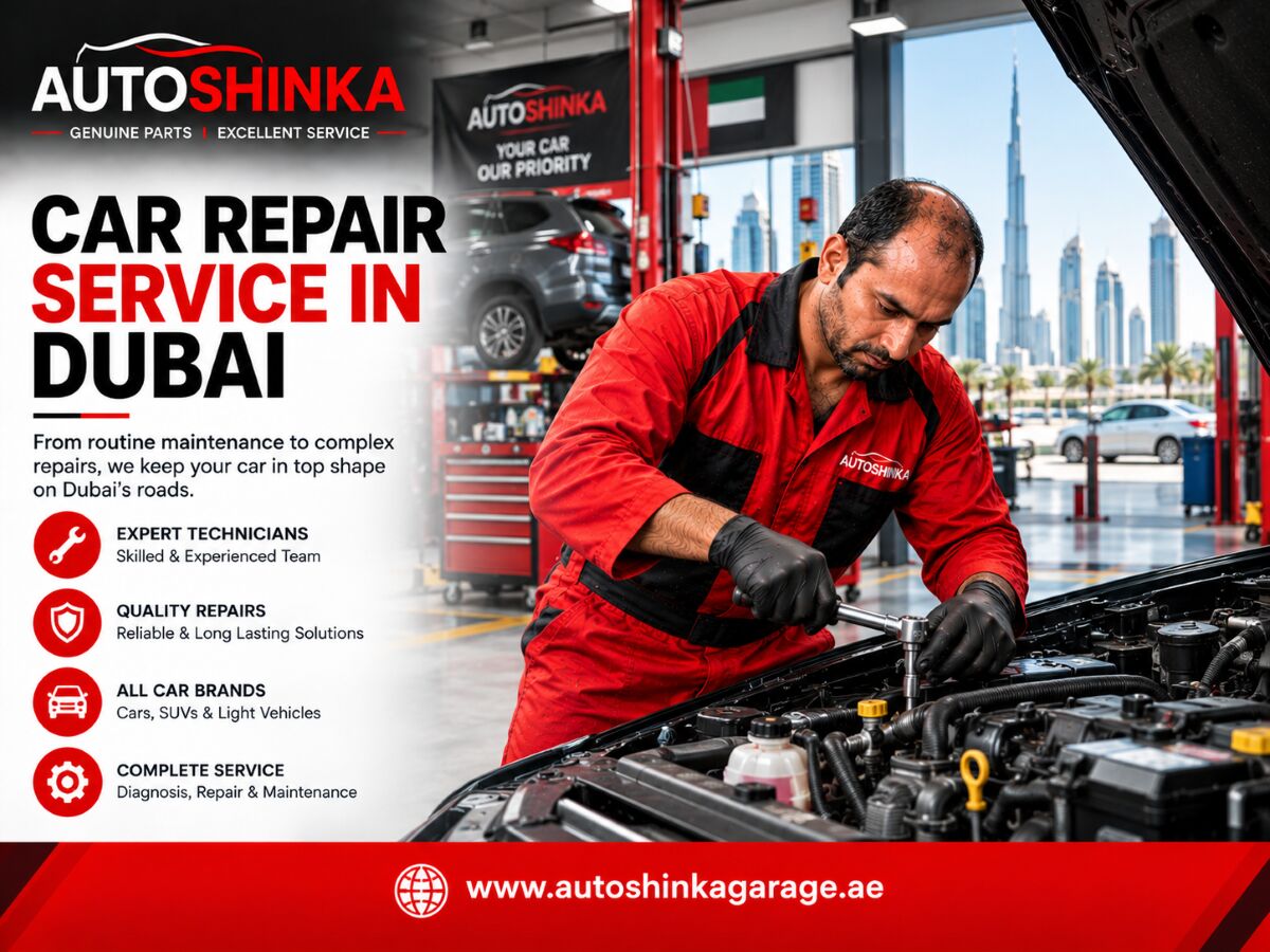 Dubai, Automotive, Warning Light Checks With Car Repair And Maintenance Dubai
