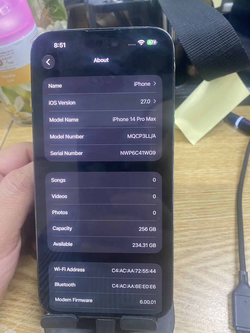 Al Naseem, Mobile Phones, SAR 1800,  Iphone 14 Pro Max 256