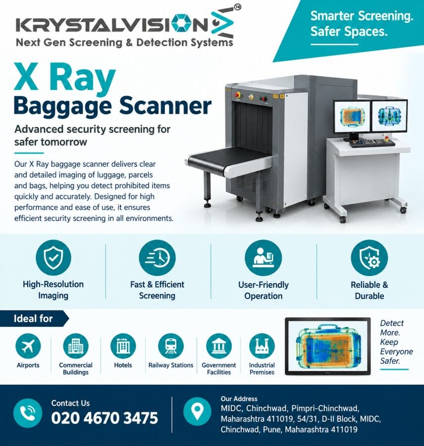 Pune, Security, Professional X Ray Baggage Scanner For Modern Facilities