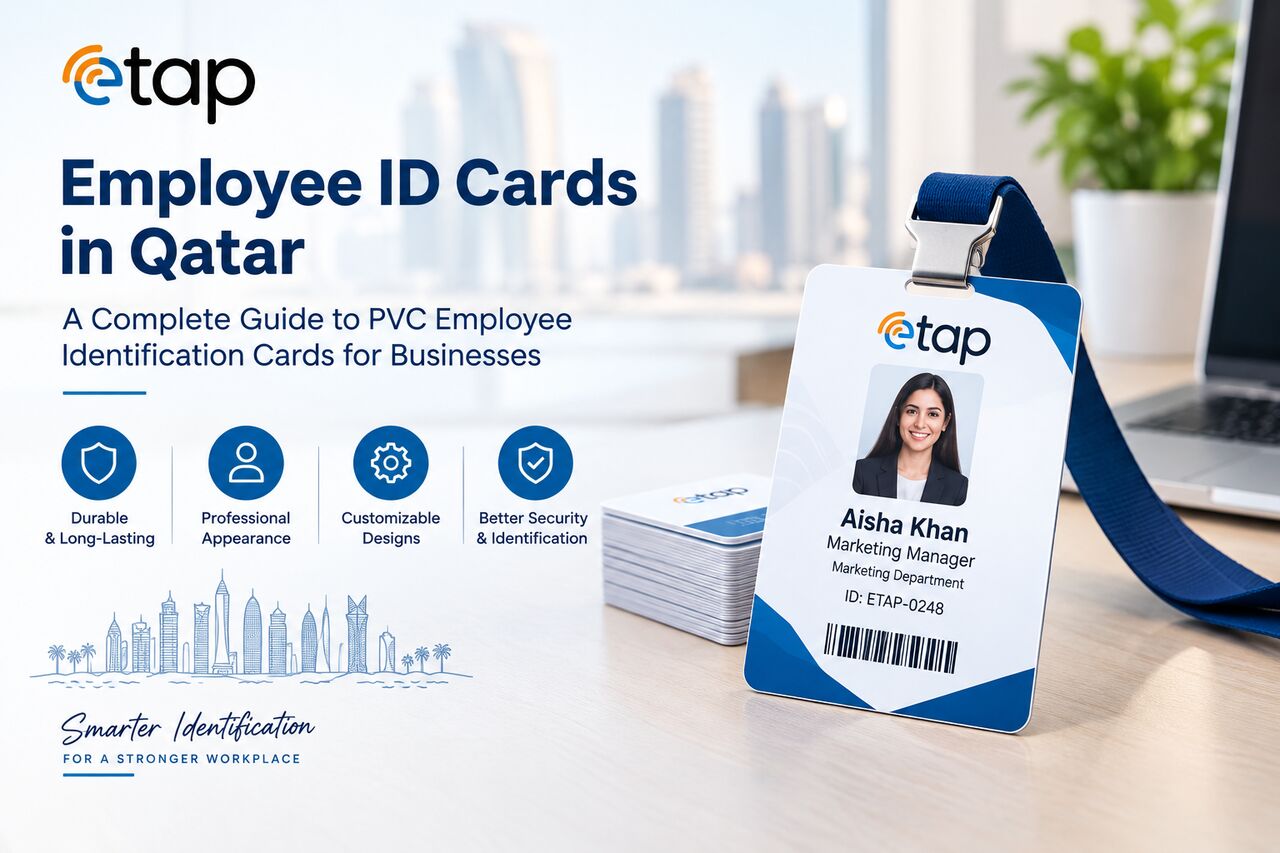 Doha, Technical, Employee ID Cards In Qatar &ndash; Custom PVC Staff ID Cards For Businesses