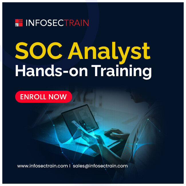 Dubai, Lessons Offered, SOC Analyst Certification Training Course