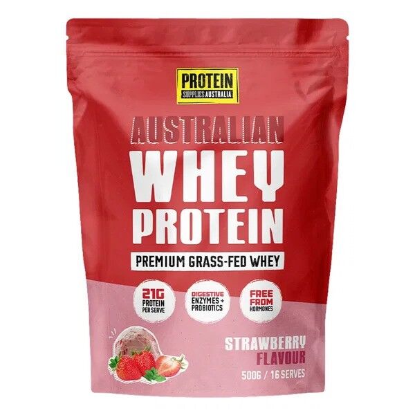 Sydney, Health & Beauty Items, AUD 36,  Whey Protein Powder Strawberry &ndash; 500gm