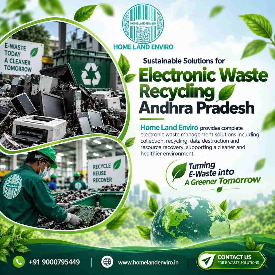 Vijayawada, Recycling, Electronic Waste Recycling Andhra Pradesh | Home Land Enviro