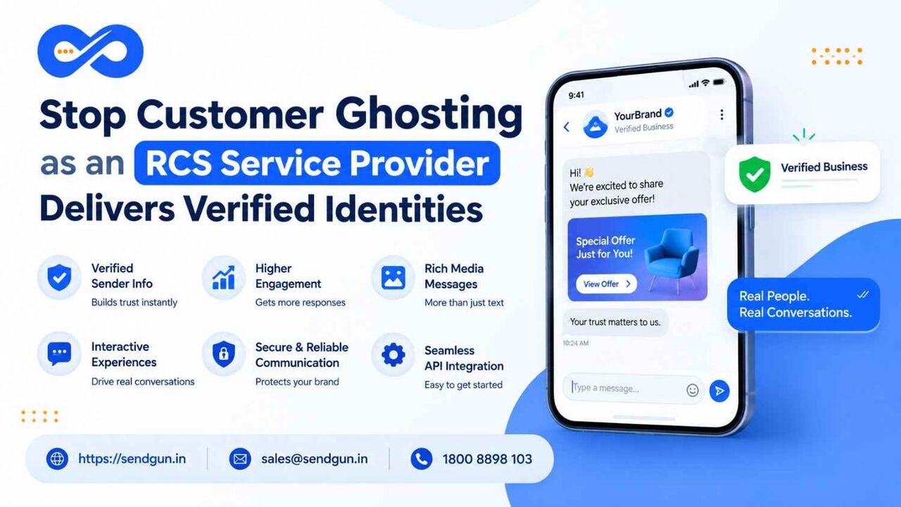 Mumbai, Marketing, Stop Customer Ghosting As An RCS Service Provider Delivers Verified Identities