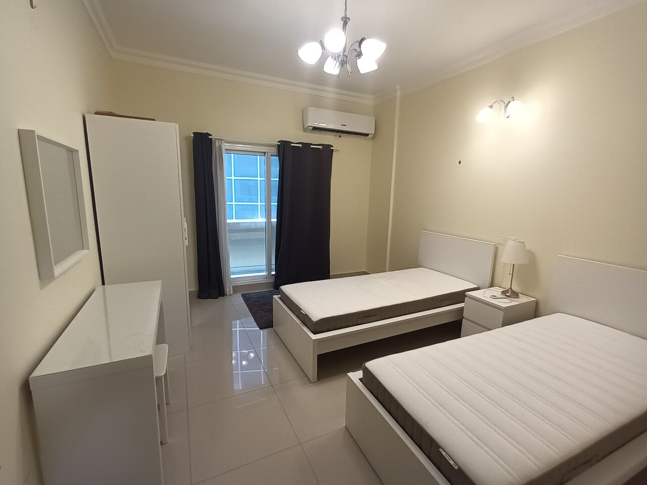 Juffair, Apartments, Flats, Houses & Villas, BHD 300/month,  Furnished,  2 BR,  120 Sq. Meter,  Furnished 2 Bedroom Flat For Rent In Juffair