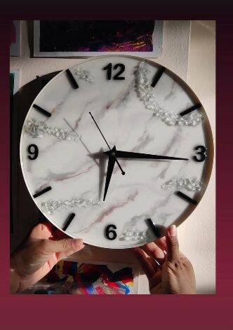 Pune Creative, Resin Clock Pune 027, 1