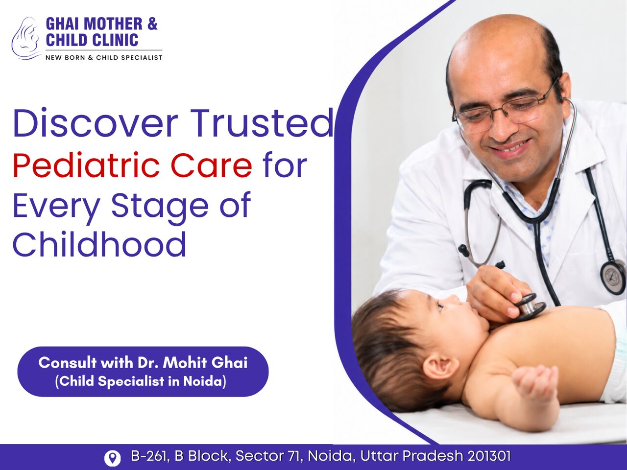 Noida, Health & Beauty Items, Trusted Child Specialist In Noida | Dr. Mohit Ghai