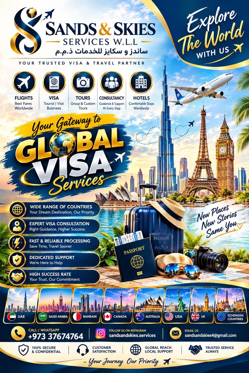 Manama, Marketing, Professional Approach To Visa Applications