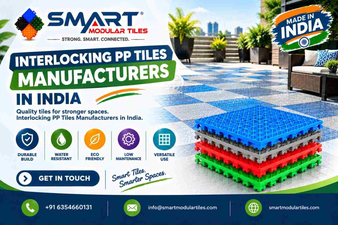 Mumbai, Construction, Interlocking PP Tiles Manufacturers In India