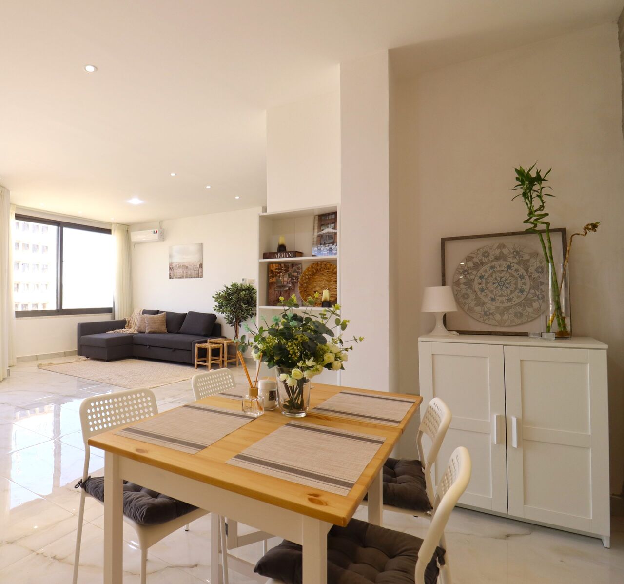 Jabal Al-Weibdeh, Apts/Flats Wanted, JOD 12000/year,  Furnished,  2 BR,  Beautiful Two-Bedroom Apartment In Jabal Al-Weibdeh 🏡✨
