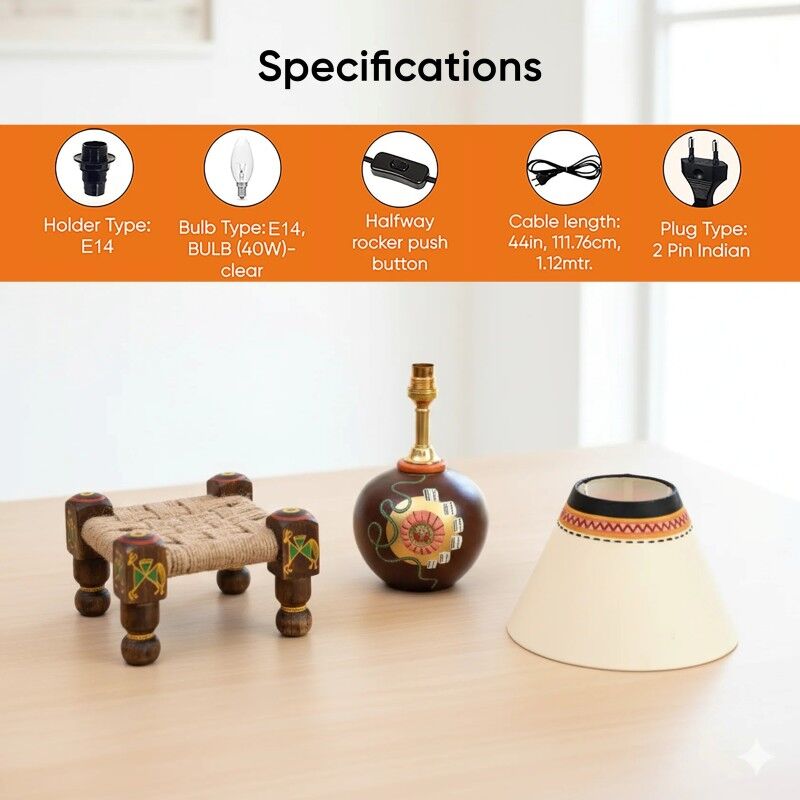 Kurnool, Household Items, INR 3239,  Table Lamps For Living Room For Warm Ambience