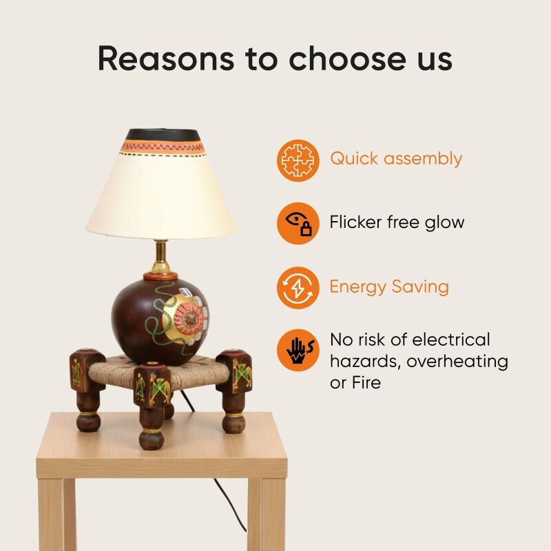 Kurnool, Household Items, INR 3239,  Table Lamps For Living Room For Warm Ambience