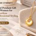 INR 4900,  Buy Now Gold Pendant Gift For Women For Effortless Professional Styling