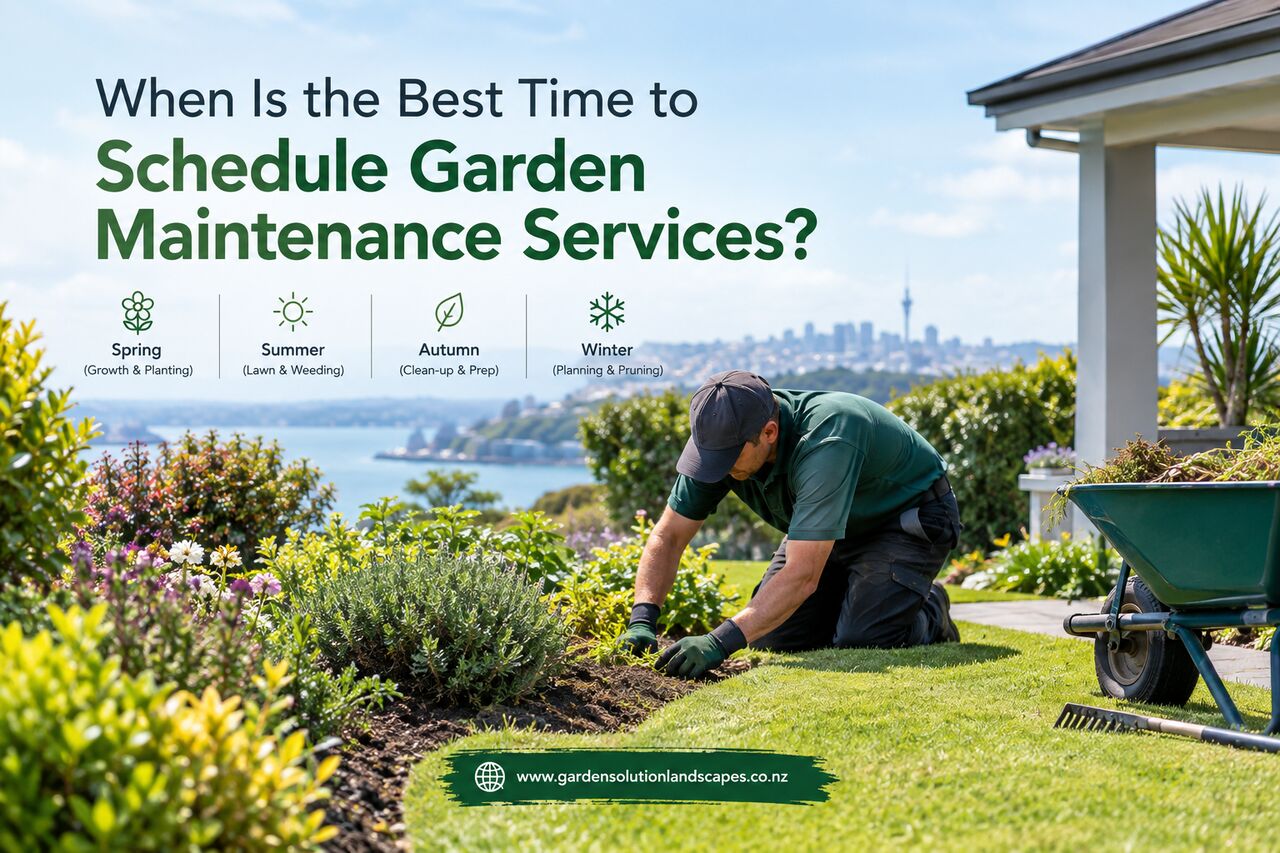 Auckland, Farm/Garden, Need Garden Maintenance Services? When Is The Right Time To Book?
