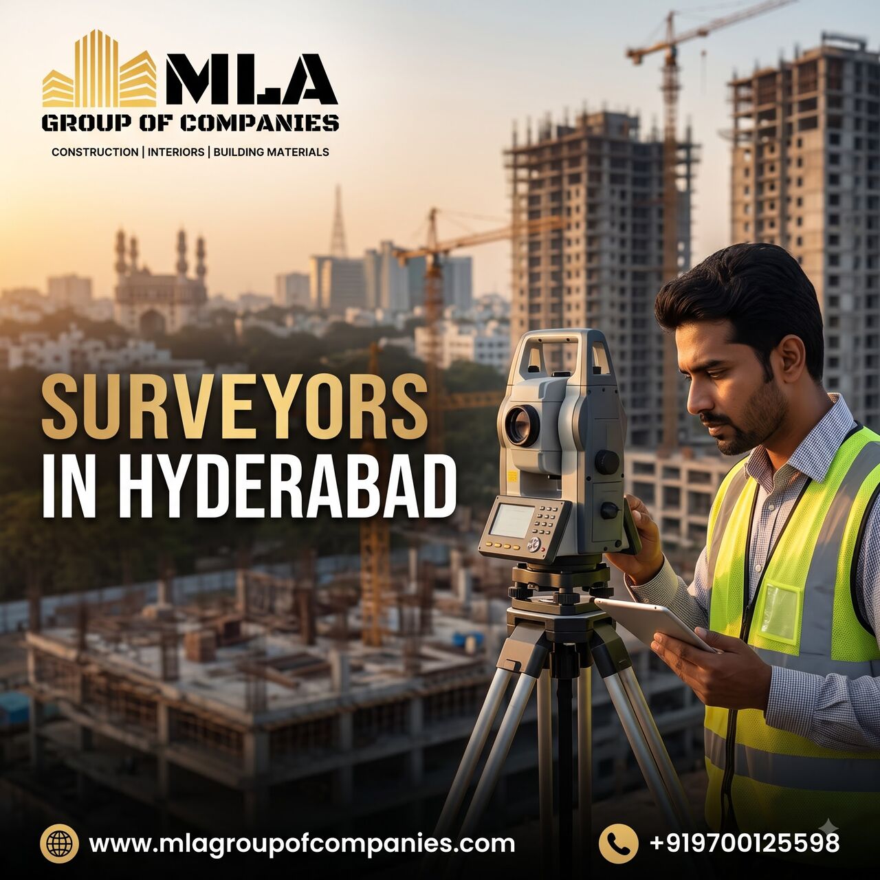 Hyderabad, Construction, Land Surveyors In Hyderabad For Property Development