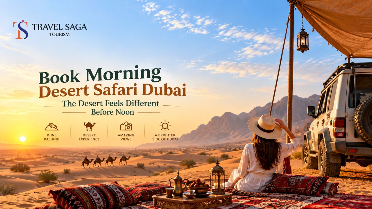 Dubai, Travel, Book Morning Desert Safari Dubai - The Desert Feels Different Before Noon