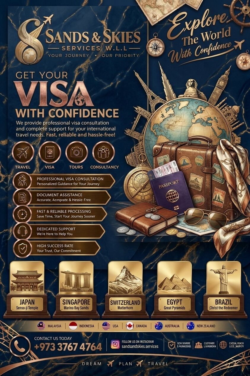 Manama, Marketing, Individual Attention For Your Visa Requirements