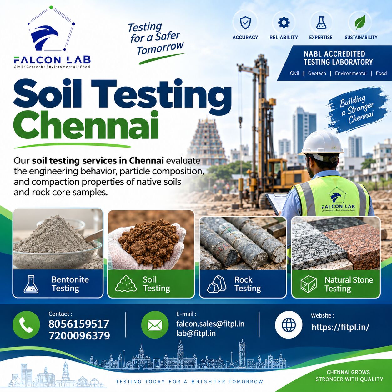 Chennai, Business, Soil Testing Chennai &ndash; Reliable Soil & Material Testing Services