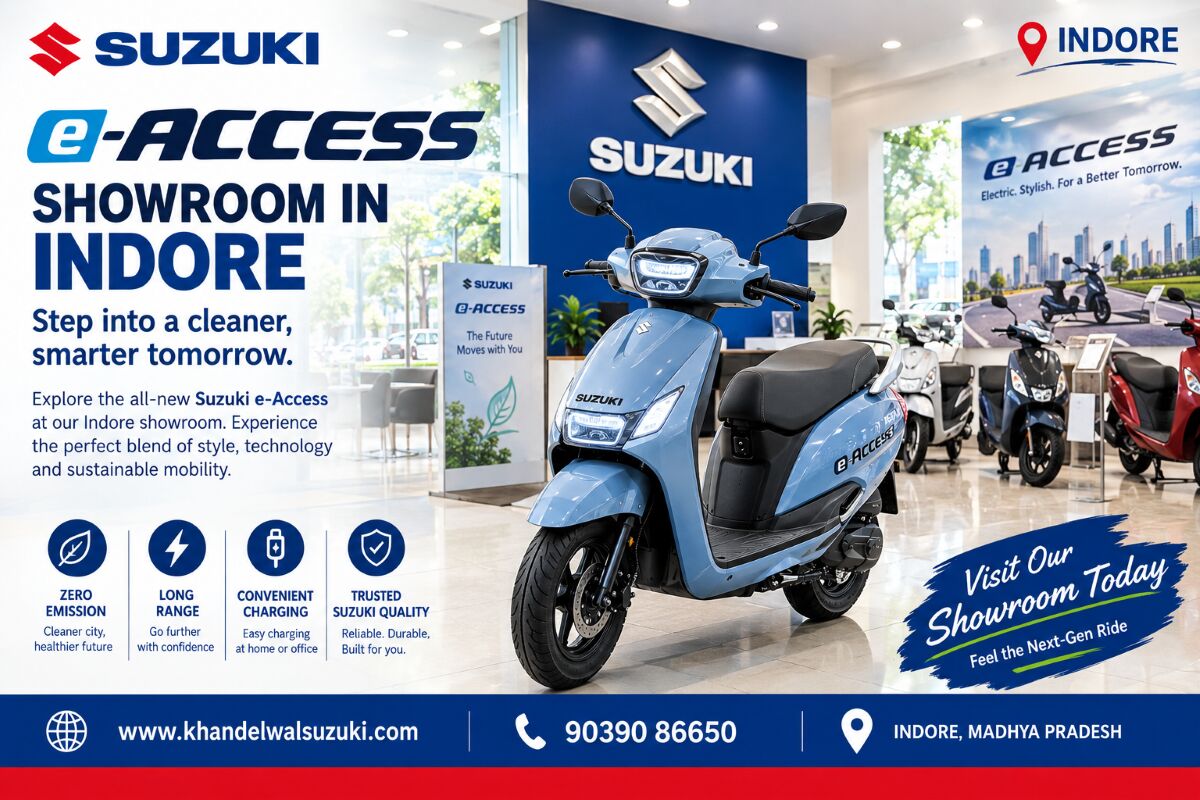 Indore, Business, E-Access Showroom Visit For Buyers Comparing Electric Scooter Options