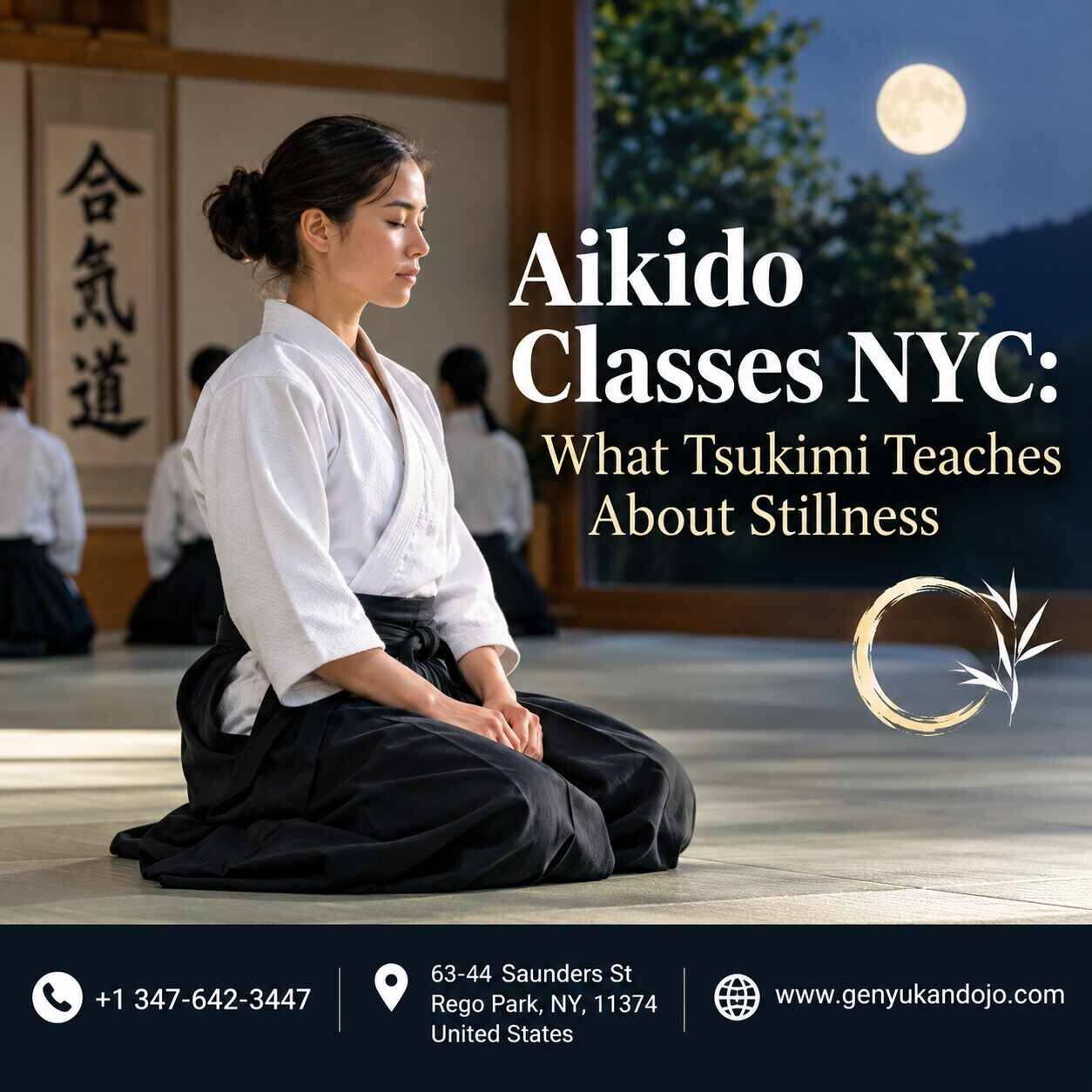 New York, Health, Aikido Classes NYC: What Tsukimi Teaches About Stillness