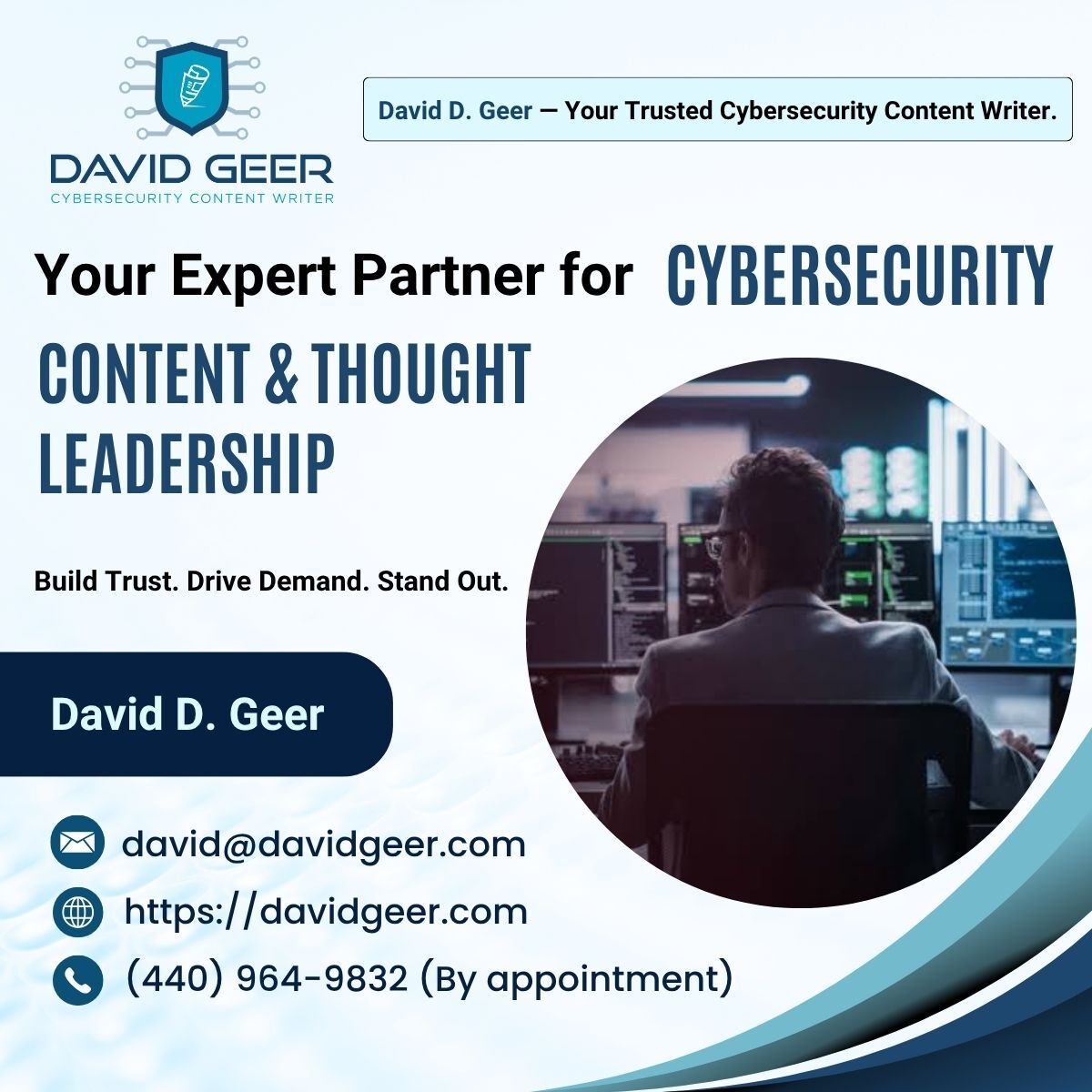 New York, Computer, Your Expert Partner For Cybersecurity Content & Thought Leadership