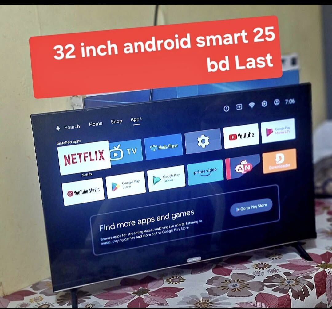 Manama, Electronics, BHD 22,  32 Inch Smart Tv 22 Bd Android Smart Tv 25 Msg 3670 8372 Wts Ap No Call